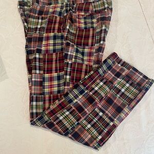 Brooks Brothers Men's Plaid Chinos - Red, Blue, Green